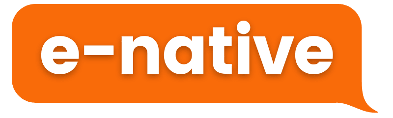 Online ESL TeacherE-Native Logo